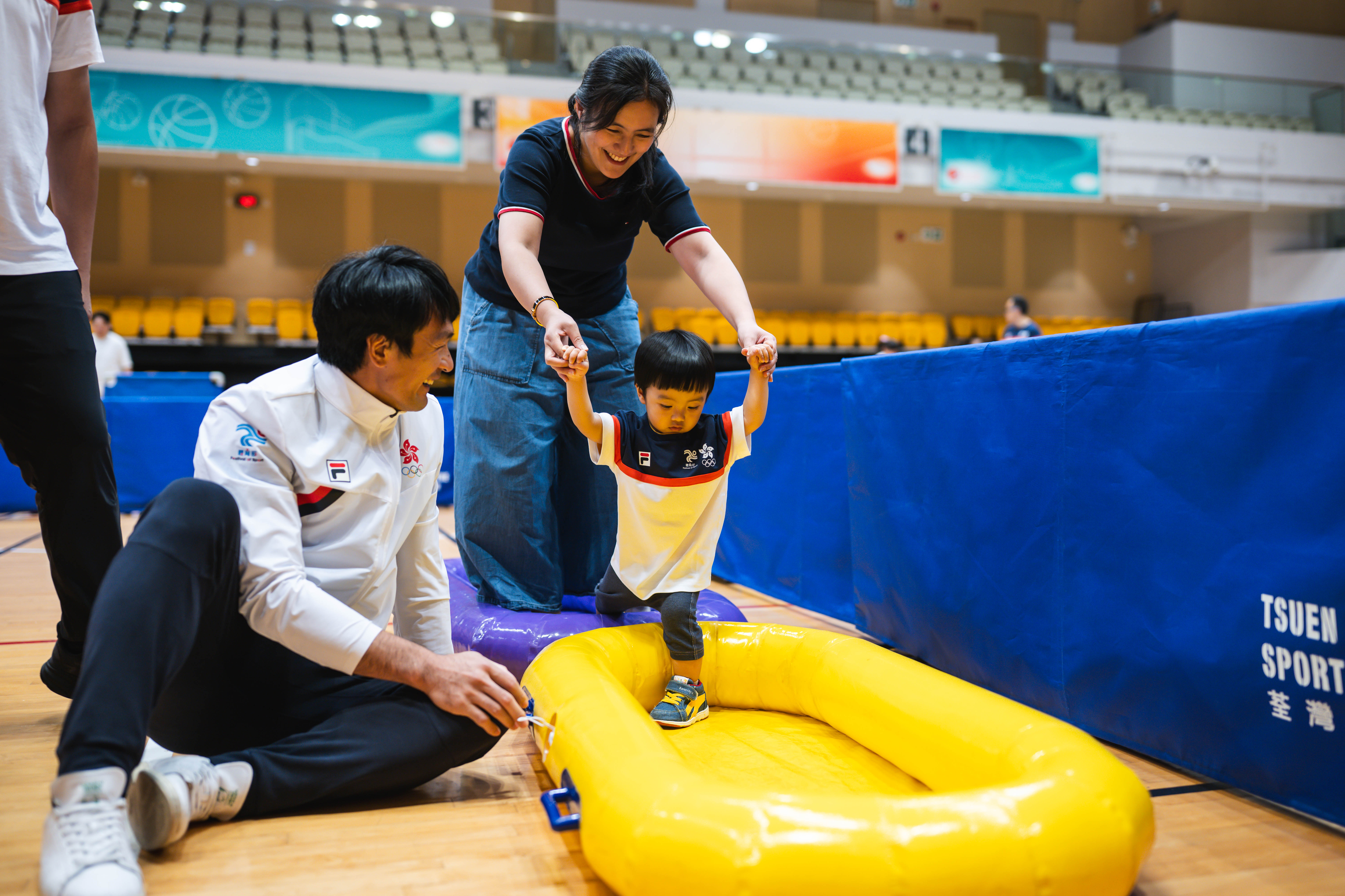 Family Fun in Full Swing at the “Family Sports Game 2025” Rugby Athlete Salom YIU Shows Up to Share the Joy of Sports