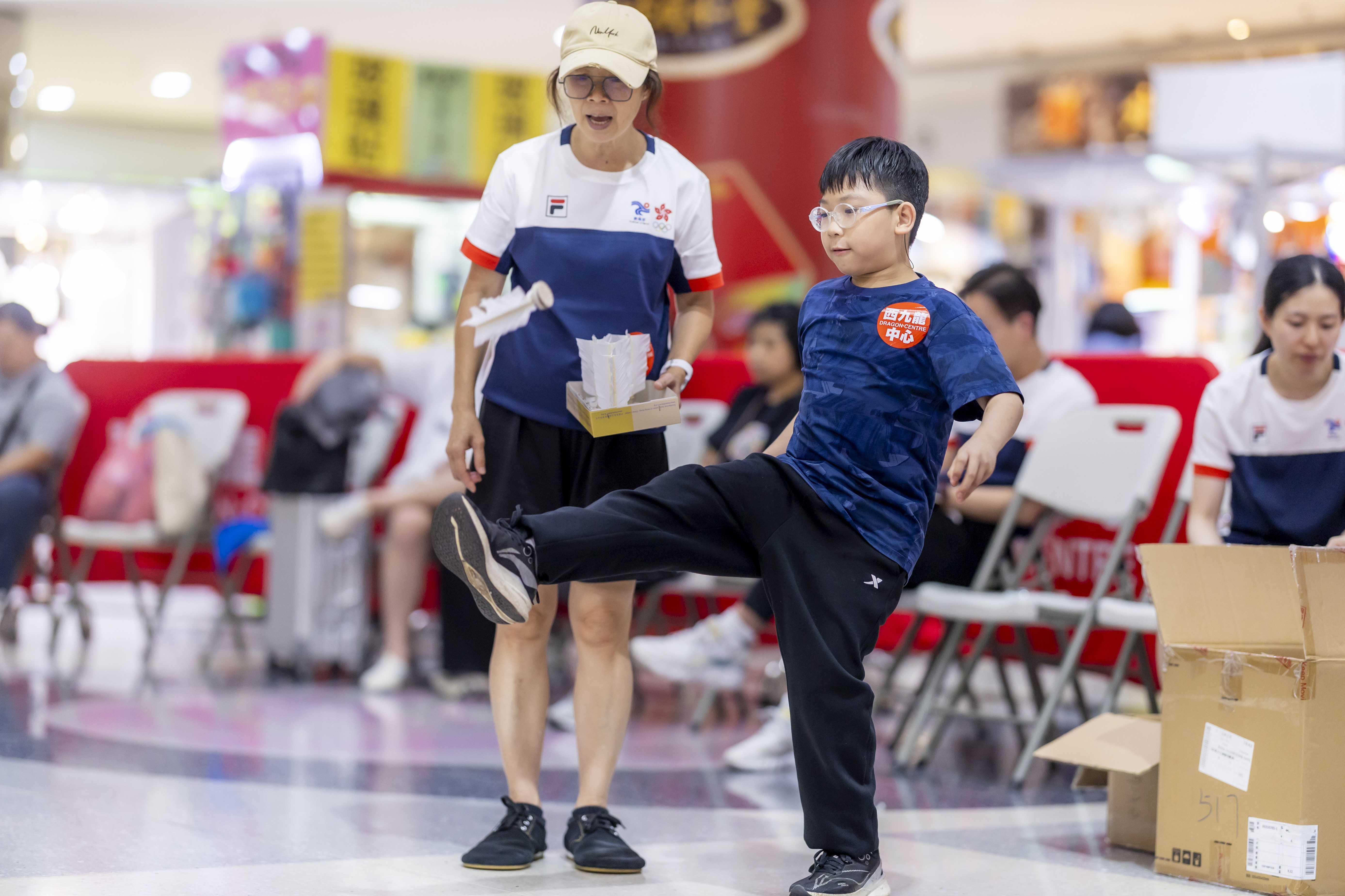 “Shuttlecock Fun Day” Draws Strong Public Participation Families Enjoy a Fun-filled Weekend, Embracing the Spirit of Sport for All